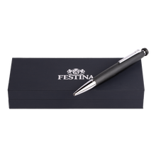 Carica l'immagine nel visualizzatore di Gallery, FWS4101/A PENNA A SFERA CROMO NERO