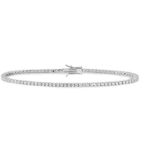 BRA 175-Bracciale tennis in argento con zirconi