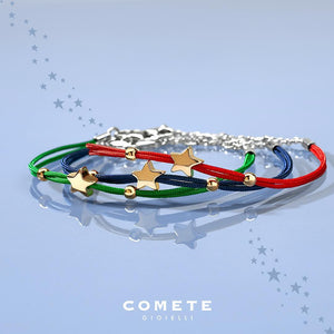 BRA 161-Bracciale in argento con cordino