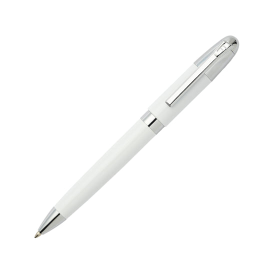 Penna bianca personalizzata con ciondolo tau smaltato Tabor - Mobilia Store Penna bianca personalizzata con ciondolo tau smaltato Tabor - Mobilia Store